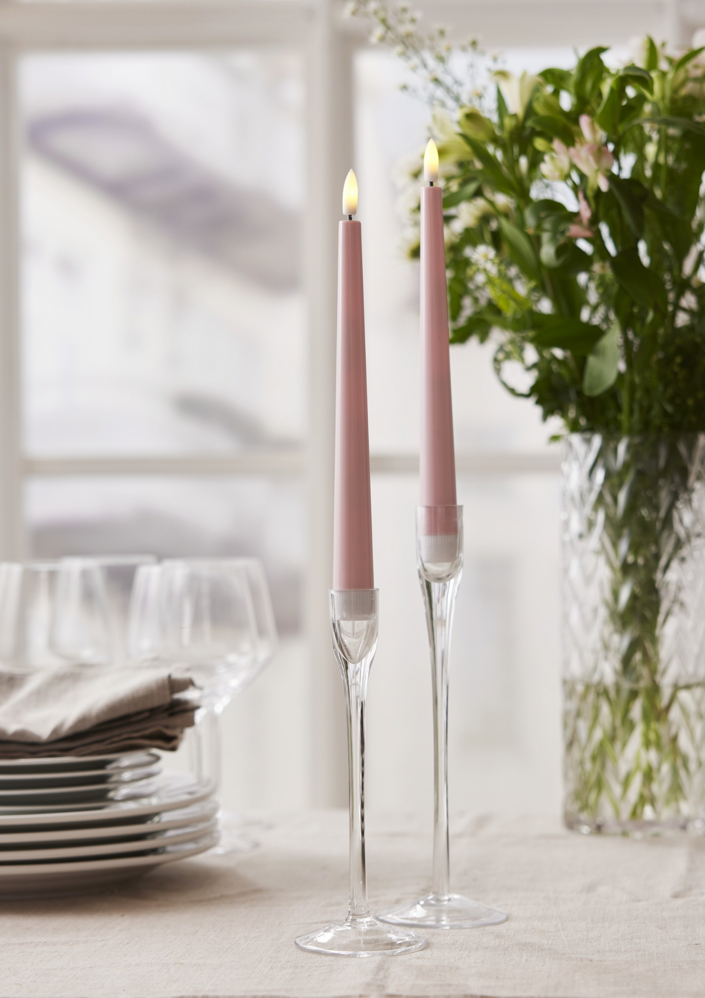 Flamme Candy 2-pack - Rosa