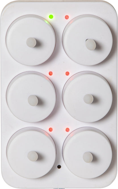 Flamme Charge med värmeljus,  6-pack